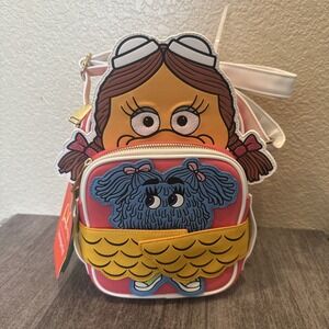 Loungefly McDonalds Birdie the Early Bird Crossbuddies Crossbody Bag W/ Coin Bag